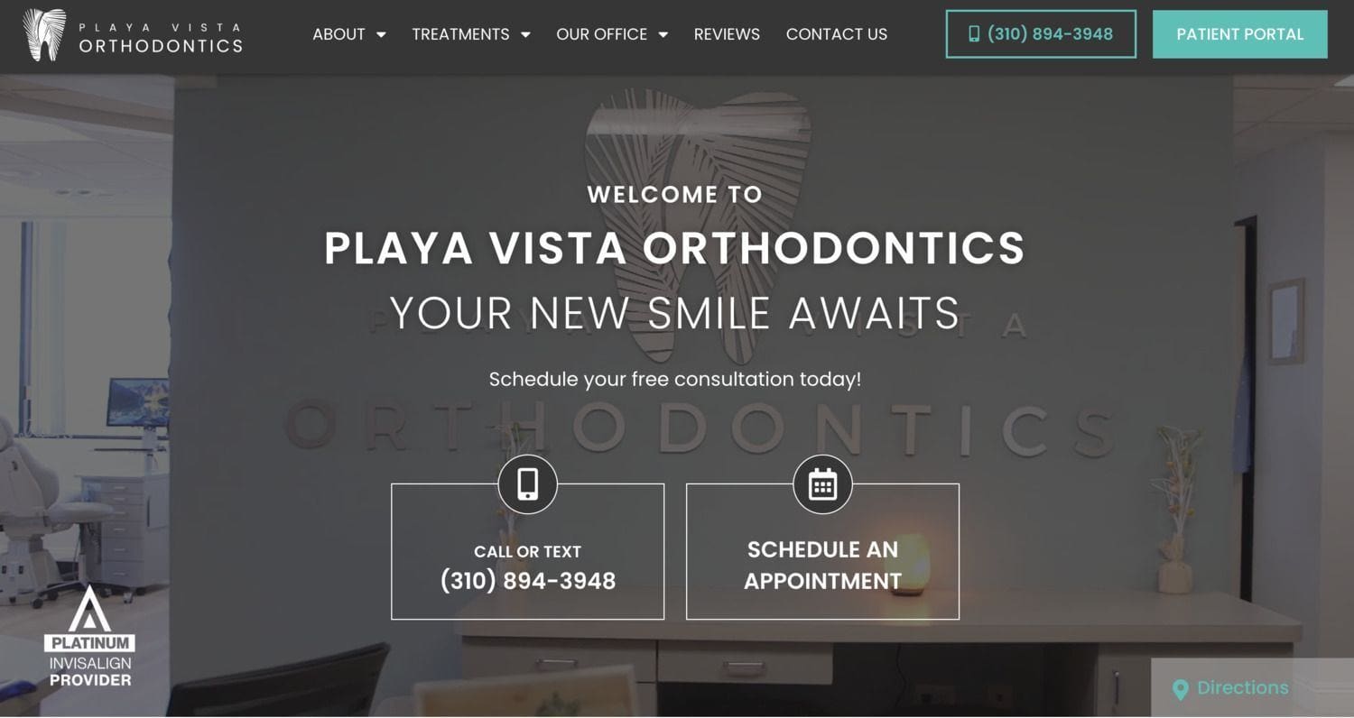 Orthodontic Web Design